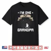 I’M One Fly Grandpa Funny Fly Fishing Grandpa Gift Shirt