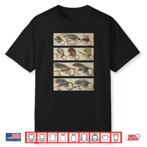 Vintage Fly Fishing Lures Shirt