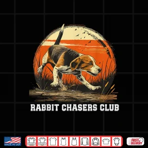 Dog Hunter Rabbit Chasers Club Beagle Hunting Shirt 4 Design Dog Hunter Rabbit Chasers Club Beagle Hunting Shirt