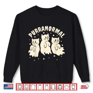 Ghost Hunting Cat Paranormal Investigator Ghost Researcher Shirt 2 Sweatshirt Ghost Hunting Cat Paranormal Investigator Ghost Researcher Shirt