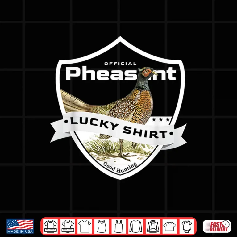 Design Pheasant Hunter Lucky Charm as Pheasant Hunting Vest Shirt