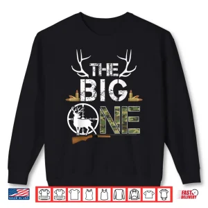 Sweatshirt The Big One Birthday Boy Deer Hunter Camouflage 1st Birthday Shirt