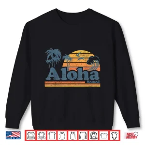 Sweatshirt Aloha Hawaii Vintage Beach Summer Surfing 70s Retro Hawaiian Shirt