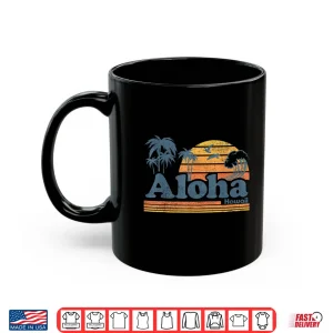 Mug Aloha Hawaii Vintage Beach Summer Surfing 70s Retro Hawaiian Shirt