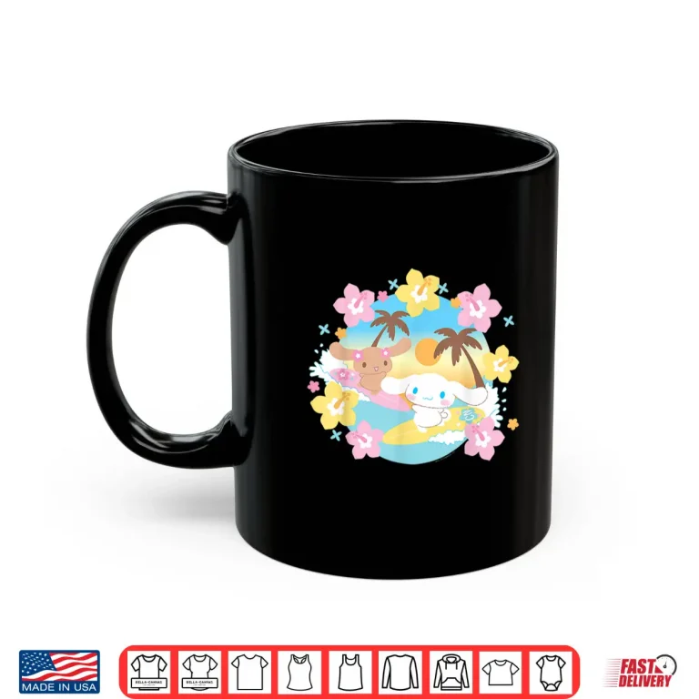 Mug Cinnanoroll Surfing Shirt