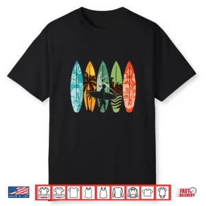 Surfboarder Hawaii Wave Surfing Surfboard Lover Beach Surfer Shirt