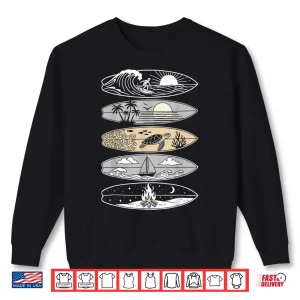 Sweatshirt Surfboarder Hawaii Wave Surfing Ocean Surfer Shirt
