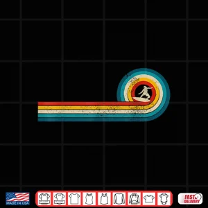 Design Surfer Gift Vintage Wave Retro Surfing Surf Beach Shirt