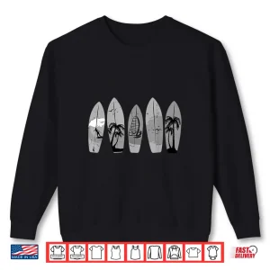 Sweatshirt Vintage Surfboard Shirt I Classic Surfboarder Retro Surfer