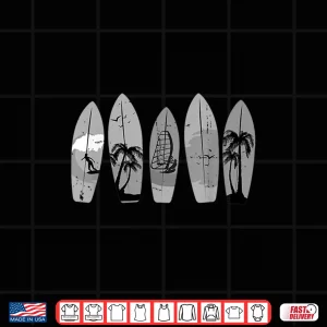 Design Vintage Surfboard Shirt I Classic Surfboarder Retro Surfer