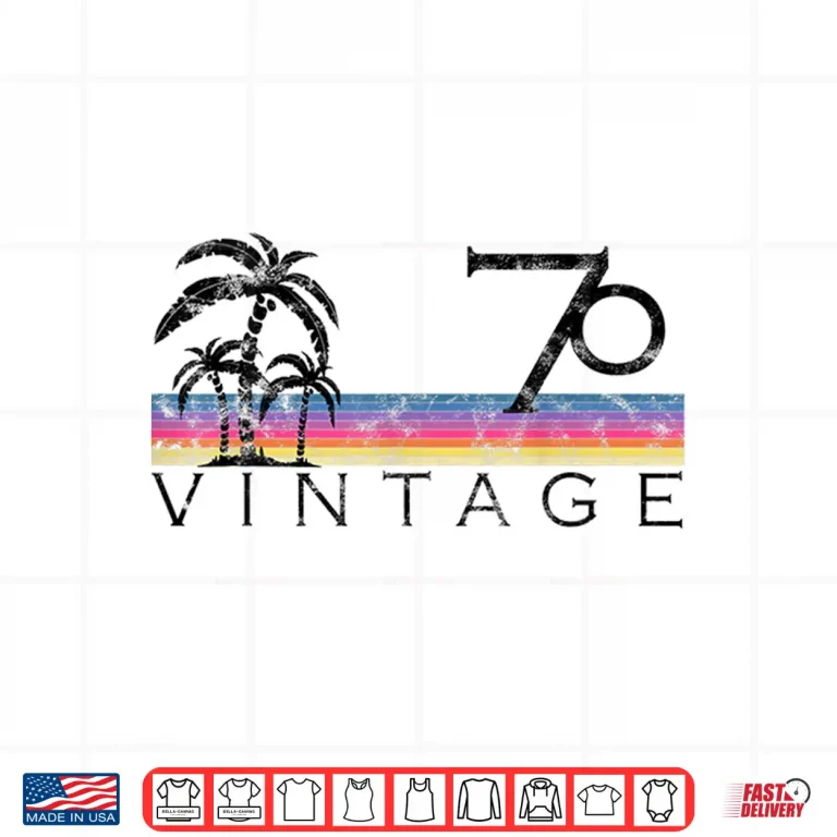 Design Vintage Surfing 1970 Pacific Ocean Sunset Birthday Gift For Shirt