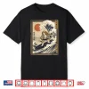 Beagle Japanese Surfing Kanagawa Wave Funny Samurai Dog Shirt