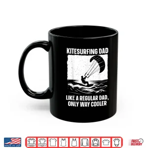 Mug Cool Kitesurfing Art for Dad Men Kiteboarding Kite Surfing Shirt