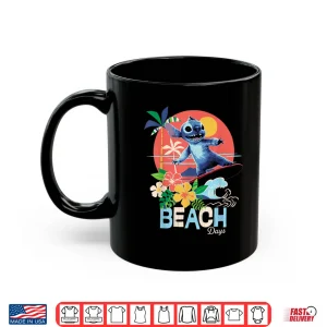 Mug Disney Lilo Stitch Live Action Movie Beach Days Surfing Shirt