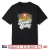 Feeling Salty Island Vacation Surfing Palm Retro Beach Gift Shirt