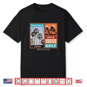 Montebello California Ca Retro Shirt