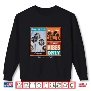 Sweatshirt Montebello California CA Retro Shirt