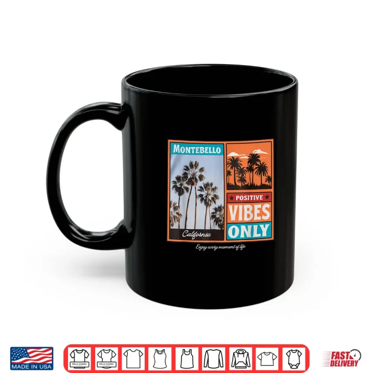Mug Montebello California CA Retro Shirt