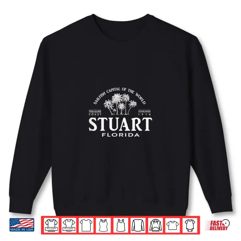 Sweatshirt Stuart FL Sailfish Capital of the World Souvenir Shirt