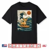 Chihuahua Surfing Japanese Wave Shirt