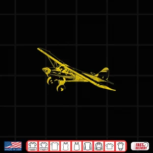 Design Classic Airplane Pilot Super Bush Cub Shirt