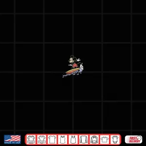 Design Disney Mickey Friends Mickey Mouse Surfing Outline Shirt