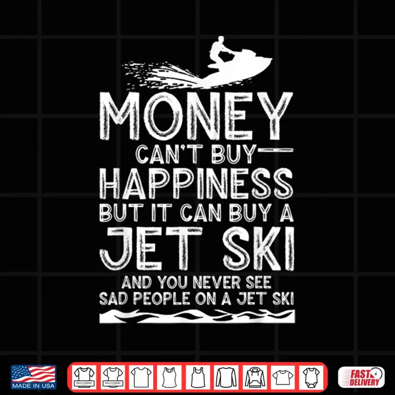 Design Funny Jet Ski Gift For Water Sport Lover Ski Rider Men Women Shirt