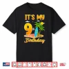 It’S My 9Th Birthday Surfing Beach Theme 9 Year Old Shirt