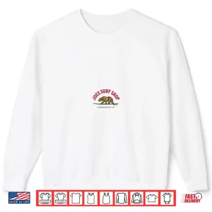 Sweatshirt Joes Surf Surfing Bear Color Logo Lightweight Classic Surf Shirt