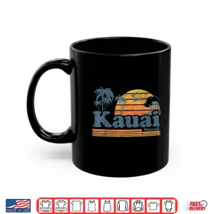 Mug Kauai Hawaii Vintage Beach Summer Surfing 70s Retro Hawaiian Shirt