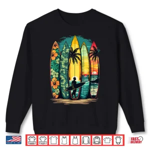 Sweatshirt Surfboarder Hawaii Wave Surfing Lover Beach Surfer Shirt