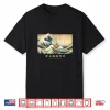 Surfing Australian Cattle Kanagawa Wave Japanese Dog Funny Shirt