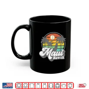 Mug Vintage Maui Hawaii Hawaiian Beach Surfing 70s Surf Gift Shirt