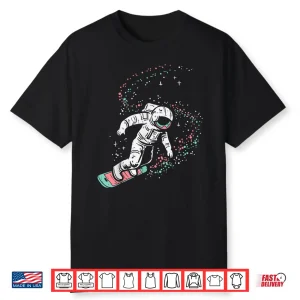 Astronaut Surfing Space Galaxy Surf Surfer Men Women Kids Shirt