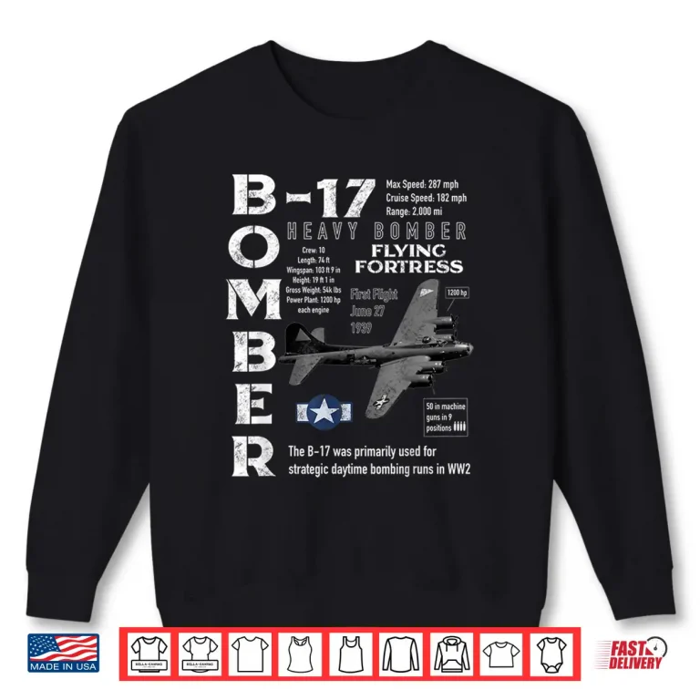 Sweatshirt B17 Flying Fortress Shirt