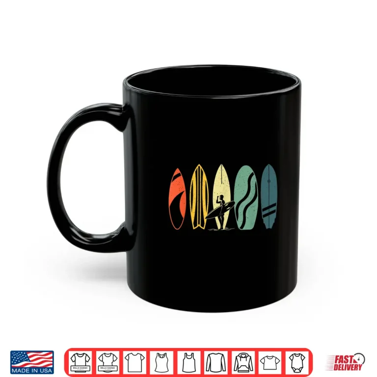Mug Best Surfboard For Men Women Kids Surfing Surfer Surfboard Shirt