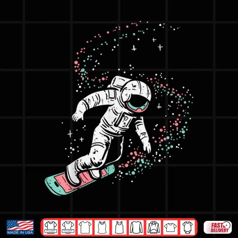Design Astronaut Surfing Space Galaxy Surf Surfer Men Women Kids Shirt