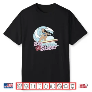 Disney Lilo & Stitch Big Sister Nani Surfing Shirt