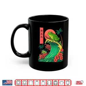 Mug Frog Surfing Japanese Shirt