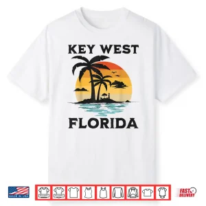 Key West Florida Beach Surf Summer Vacation Vintage Men Women Kids Shirt