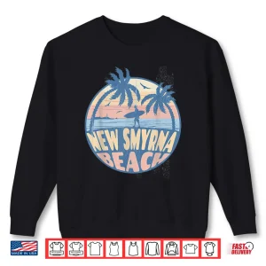 Sweatshirt New Smyrna Florida Beach Surf Summer Vacation Vintage Shirt