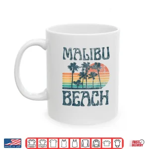 Mug Malibu California Beach Summer Vacation Vintage Shirt