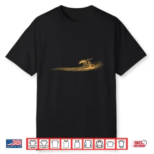 Surfer Wave Graphic Surfboard Surfing For Surfers Shirt