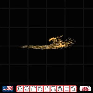 Design Surfer Wave Graphic Surfboard Surfing for Surfers Shirt