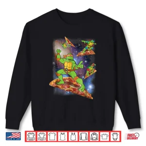 Sweatshirt Teenage Mutant Ninja Turtles Cosmic Pizza Surfing Shirt