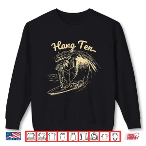 Sweatshirt Vintage Surfing Moses Hang Ten Shirt
