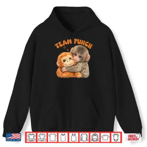 Hoodie Baby Monkey Punch Team Punch Shirt Men Women Kids Shirt