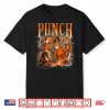 Cute Baby Monkey Named Punch Plush Hugging Bootleg Shirt