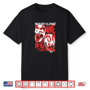 Icp Spray Painted Wicked Clowns Graffiti Hip Hop Premium Tri Blend Shirt