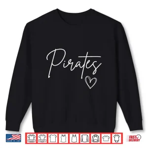 Sweatshirt Pirates School Mascot KLuv Tee Shirt